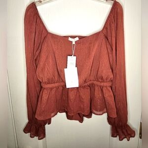 Cinnamon Blouse